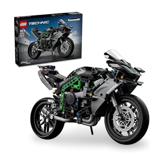 LEGO Technic Мотоцикл Kawasaki Ninja H2R Игрушка Подарок на День Рождения Конструктор Мальчики Девочки Дети 10 лет 11 лет 12 лет Ученик начальной школы