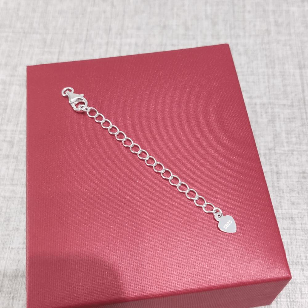 Chain tail water drop brand pearl buckle extension chain water drop buckle twist chain lobster buckle accessories chain