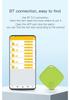 New Diamond Shape Bluetooth Smart Anti-Lost Alarm for Pets and Keys with Two-Way Positioning