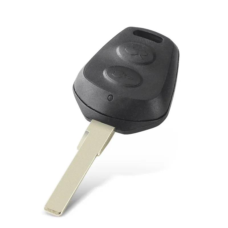 KEYYOU For Porsche Box-ster S 986 911 996 2/3 Buttons Car Remote Key Shell Replacement Fob Key Case Fit With Uncut Blade