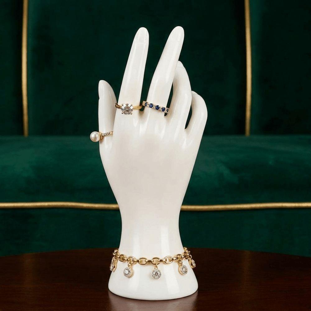 Realistic Mannequin Hand Model 22cm Ring Organizer Jewelry Display Hand Model Jewelry Photography