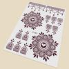 Temporary Tattoos Henna Tattoo For Fashion Accessory Women Hand And Foot Decor