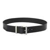 Mens Engraved Logo Leather Dress Belt