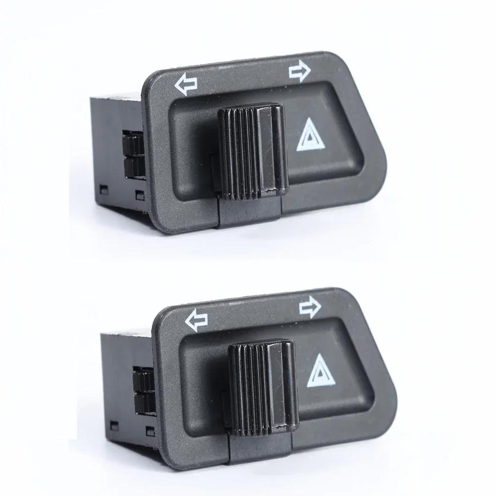 Blinker Schalter Taste 3 Pin Doppelblinker Taste für Motorräder Elektrofahrzeuge Roller Teile Ersatz