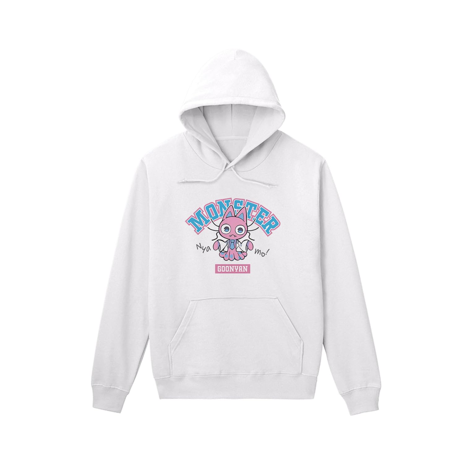 

Goonya Monster Goonyan Hoodie, White, Women s XXL Size