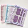 PVC Photo Storage Book A5 Card Organizer Holder Practical Loose Leaf Binder  for Idol Cards