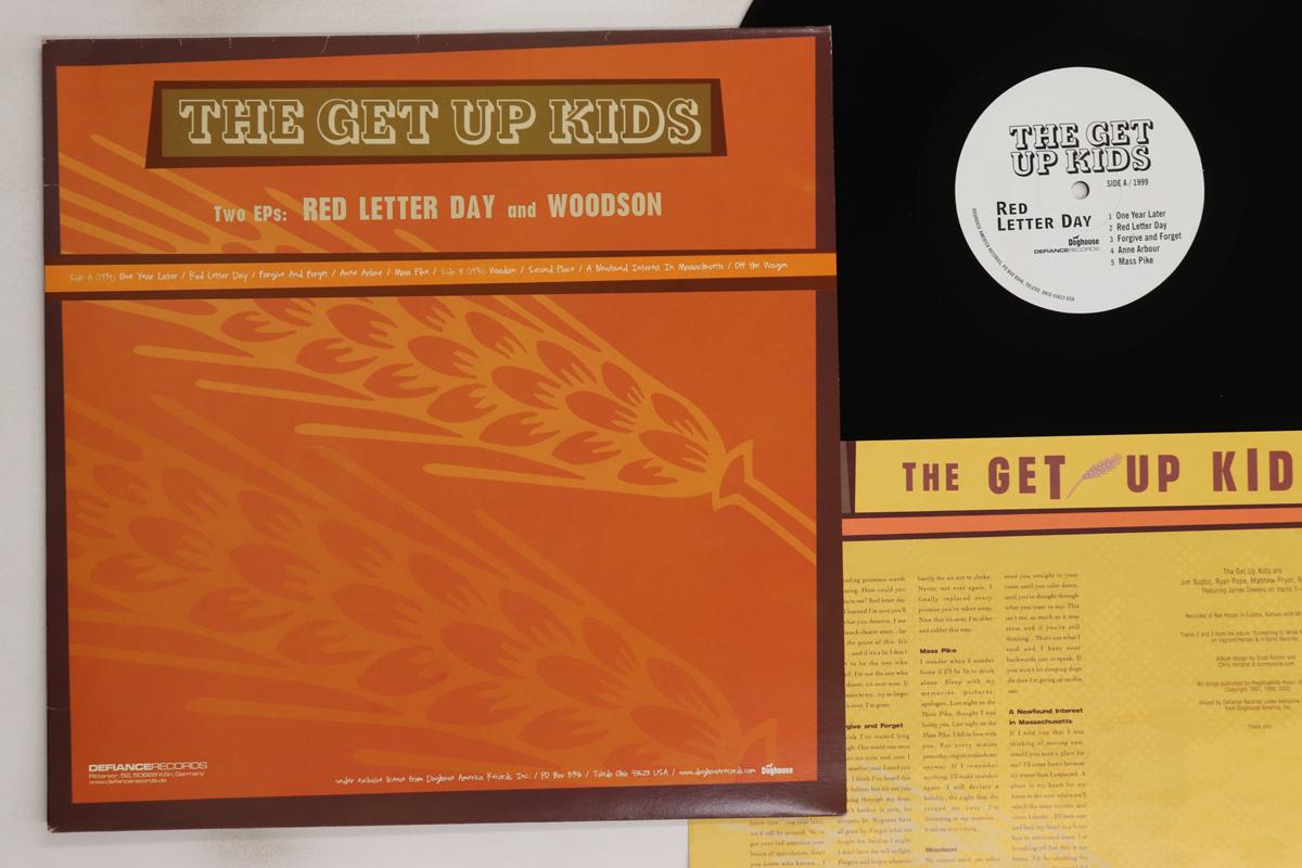

LP Record GET UP KIDS Two Eps Red Letter Day And Woodson NONE DEFIANCE 2002 Germany Rock Used