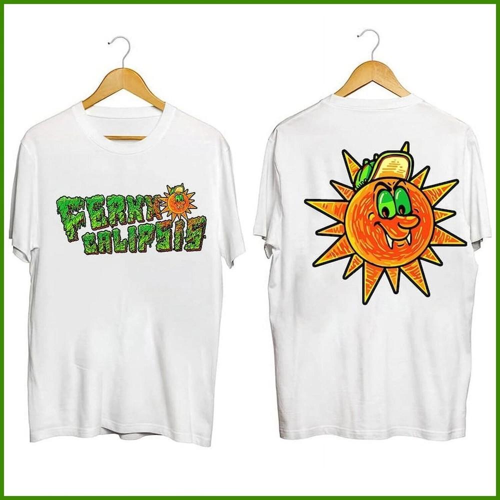 

Feid Ferxxocalipsis World Tour 2024 Shirt 2side White Color BL1465 2XL