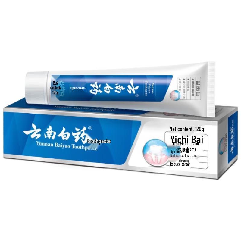 Yunnan Baiyao Fresh Breath Invigorating Mint Toothpaste