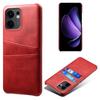 For Oppo Reno13 F 5G Case Dual Card Slots PU Leather+Hard PC Phone Cover