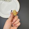 Southeast Asian Ring for Women with Gypsophila Hollowed Out