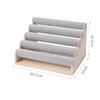 5 Layer Bracelet Holder Scratchproof Gift Removable Stable Wristwatch Rack Elegant Wood Watch