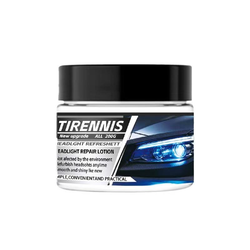 Headlight Restoration Cream: No Sanding Needed for Yellowed or Aged Lampshades.