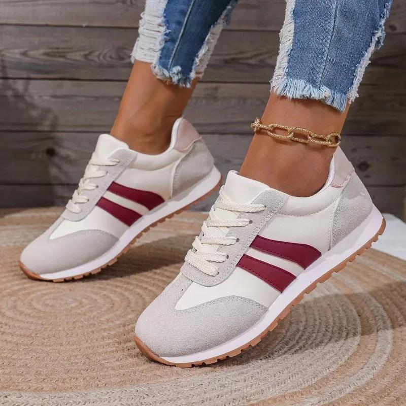 Designer Sexy Leopard Print Platform Leather Sneakers Women Soft Bottom Board Shoes Fashion Female Zapatillas De Deporte
