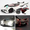 1/24 Apollo Evo Alloy Model Car Toy with Pull Back Function with Sound and Bright Lights, Suitable Collectible Model Toys, Gifts for Boys and Girls