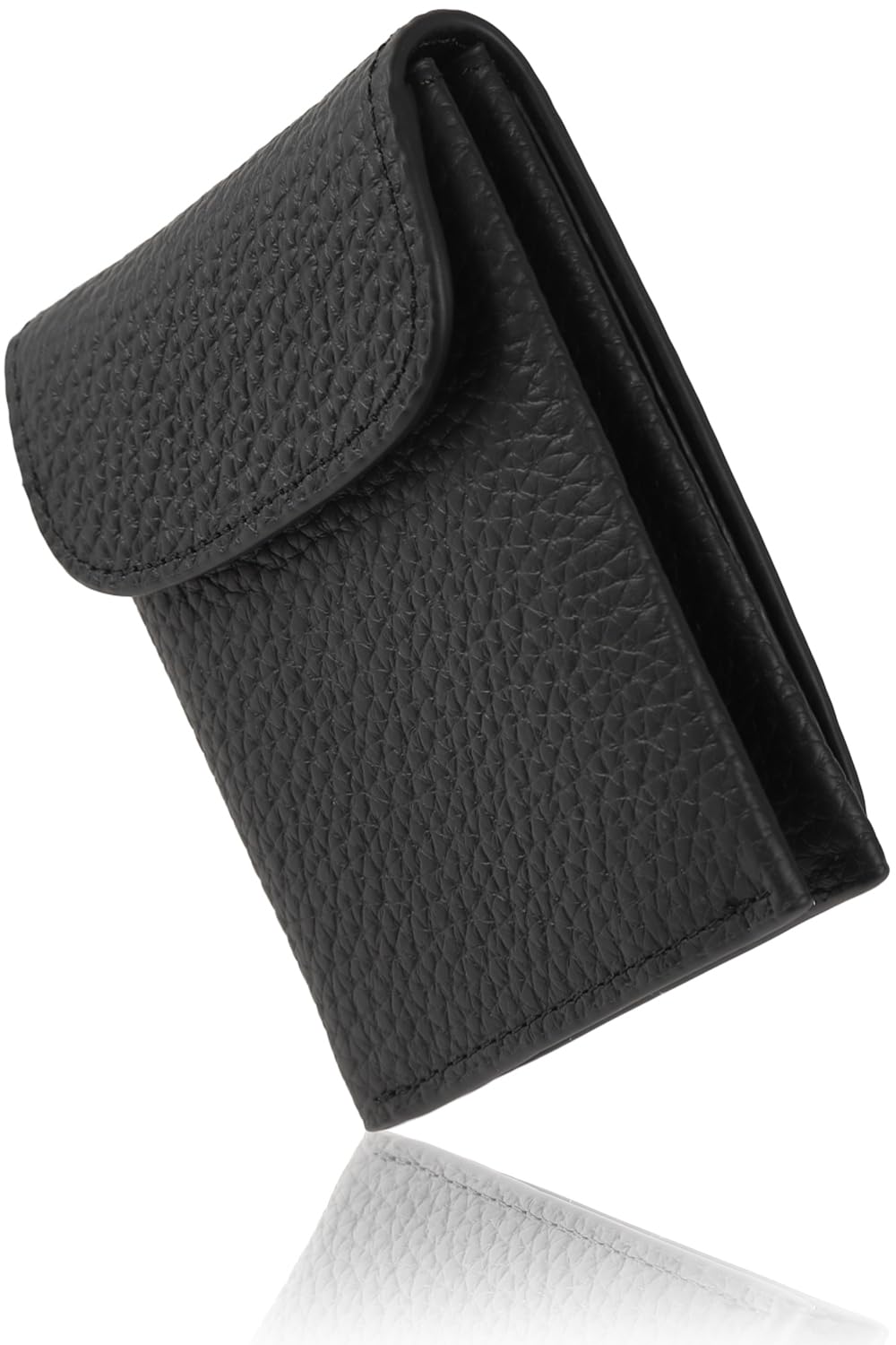 

LS LASIEM Мини-кошелек для купюр и монет, Натуральная кожа, Большой, Черный, Одно касание, Одна секунда, Мужской, Тонкий, Компактный, Кошелек, Тонкий, Компактный, Кошелек для мелочи, Кожаный,