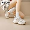 Platform dad shoes new spring light and comfortable casual shoes with wide-leg pants sneakers
