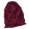 Women Casual Outdoor Knitted Hats Crochet Knit Hip-hop Cap Woolen Caps