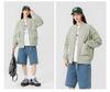2025 Japanese Trendy Men's Retro Loose Stand Collar Bomber Jacket - Spring Casual Drop Shoulder Workwear Style.