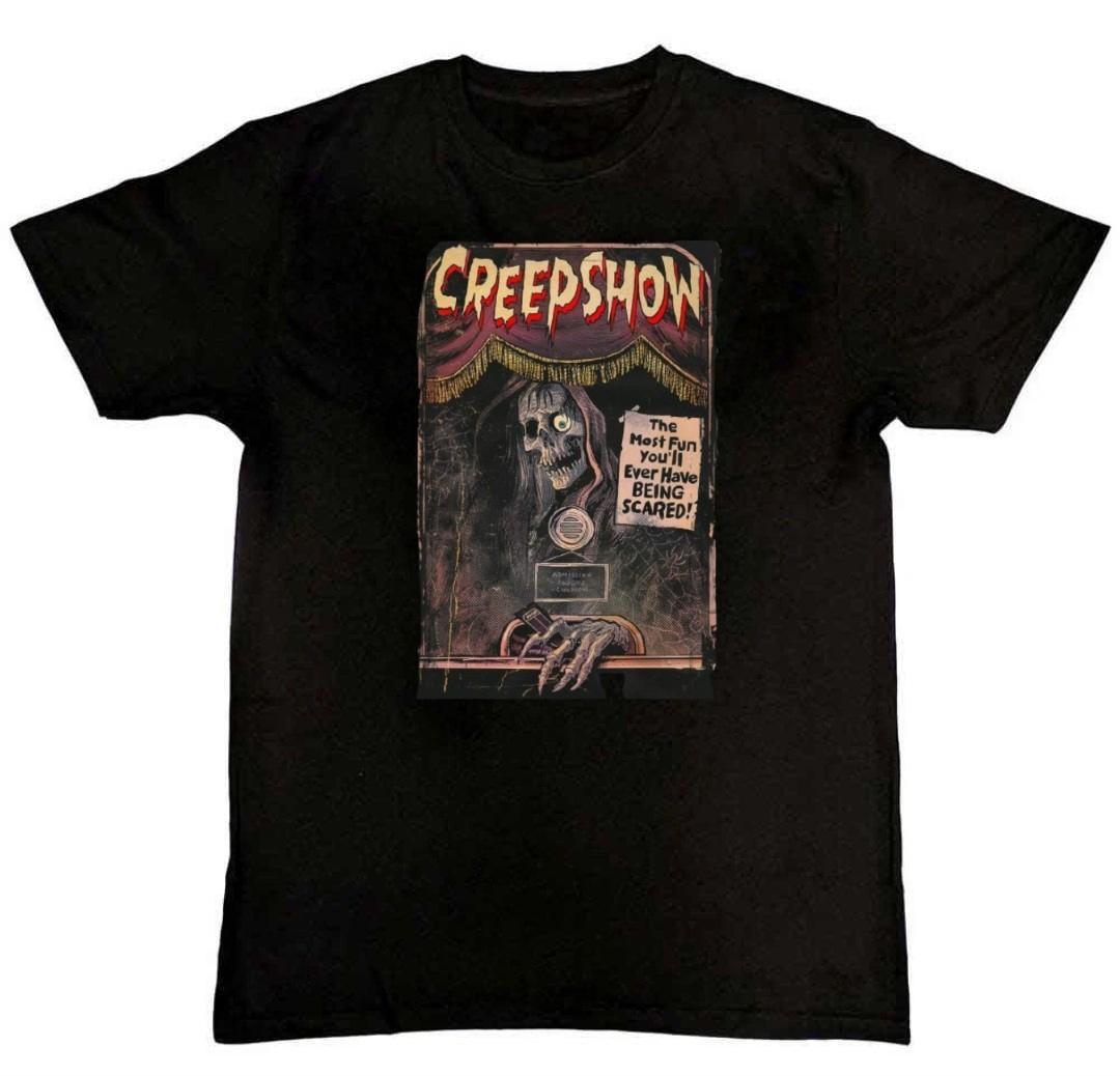 Creepshow 80s Horror Movie Graphic Print Mens T-Shirt M