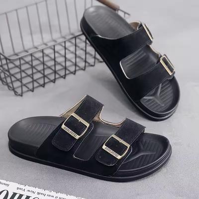 Neue Mode Herren Athletic Slide Verstellbare Riemen Komfort Sandale Sommersandalen Herren Hausschuhe Outdoor Strand Freizeitschuhe