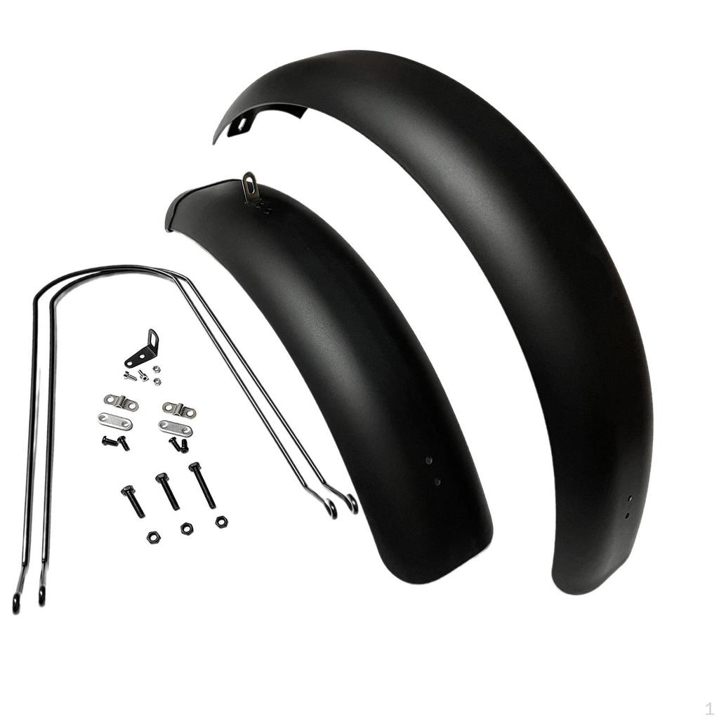 Bike Fender Mudguard Bicycle Mud Guard for 20x5.0inch Mountain Bikes