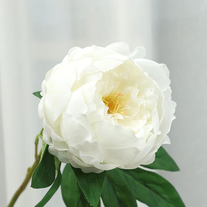 feel moisturizing simulation peony flower, home decoration simulation flower, hotel front desk arrangement studio shooting prop flower