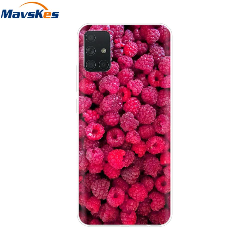 For Samsung Galaxy A51 Case Silicon Transparent Back Cover Phone Case for Samsung Galaxy A71 SM-A715F A515F A 51 71 Cover Fundas