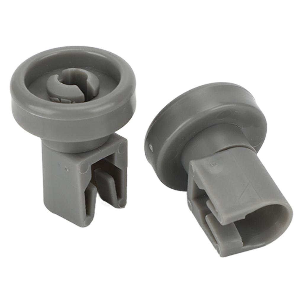 Set of 4 Dishwasher Lower Basket Replacement Wheels, Compatible with NaAeg Favorit Privileg Zanussi, Made of PP Material, Sy To Install