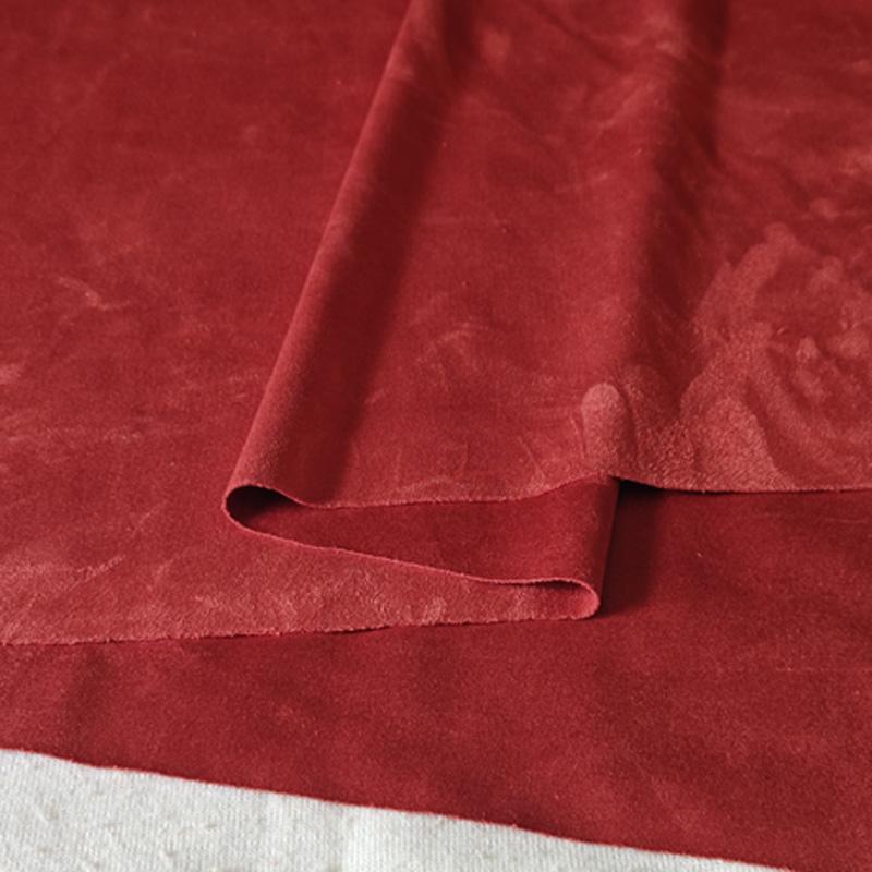 Two-Sided Suede Fabric By The Meter For Sofa Cover Clothing Bag Lining Background Diy Seiwng Cloth Soft Comfortable White Pink