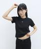 Millieonkoleu Heaven Cutout Short Sleeve T-Shirt_Black