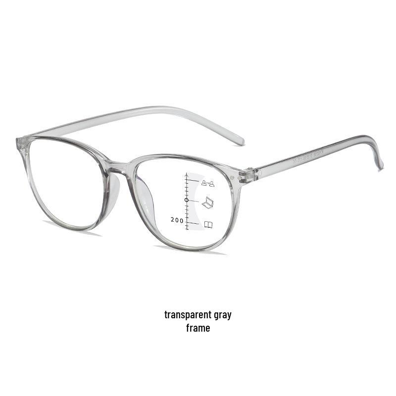 Men's Dual Vision Photochromic Anti-Blue Light UV Protection Reading Glasses