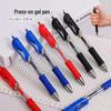 Office Press K35 Large Capacity Ballpoint Pen 0.5mm, Carbon Black/Blue/Red for Business & Student Use