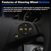 Lenkradtasten Ersatz für Mercedes-Benz C-Klasse W204 C250 C300 2007-2010 Lenkrad-Bedientasten Abdeckung Nr. A2048210351/A2048210451