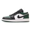Air Jordan 1 Low GS Green Toe Kids Sneakers Noble-Green Pollen White 553560-371