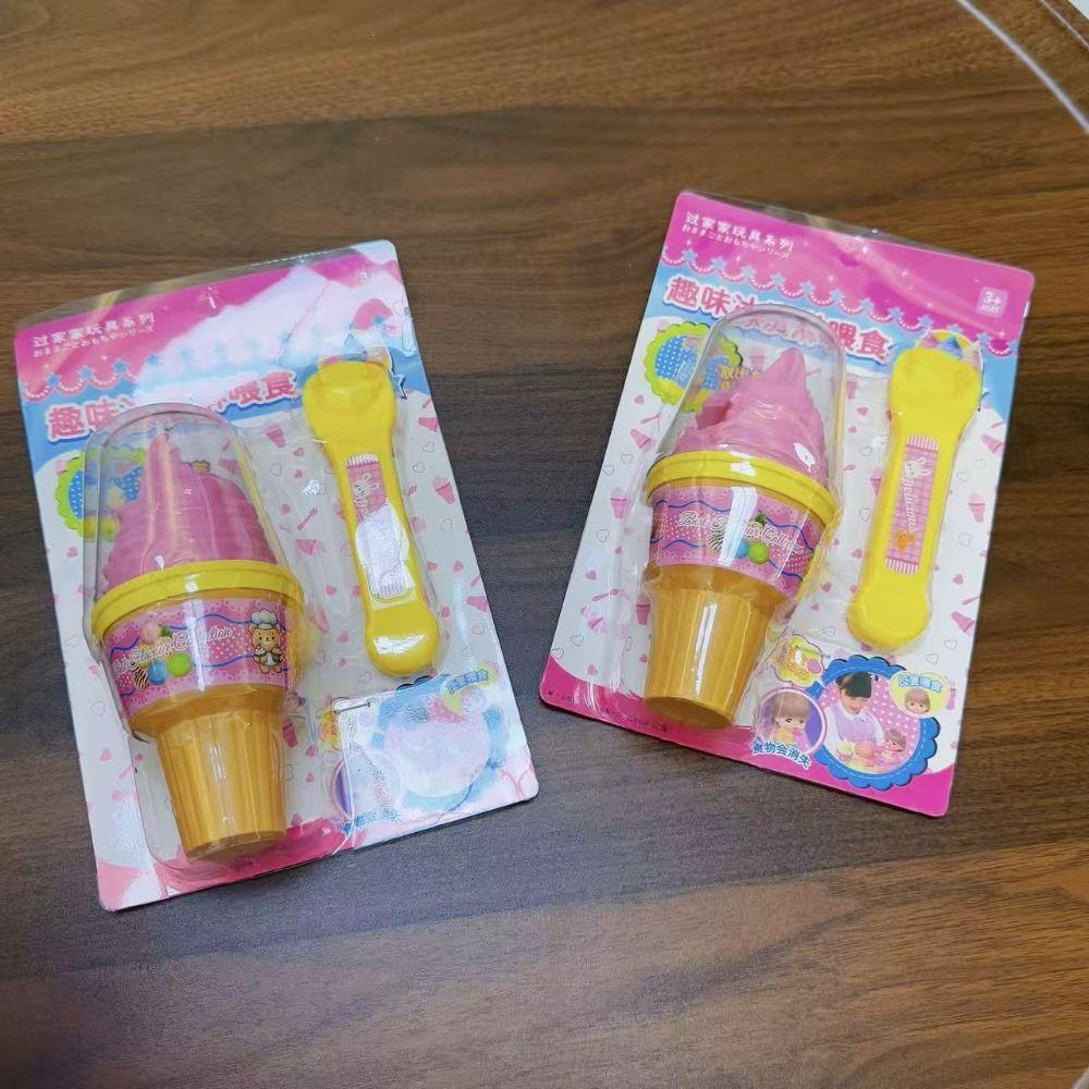 Role Play Food Feeding Toy Popsicles Play House Toys Ice Cream Feeding Set  Desktop Ornament