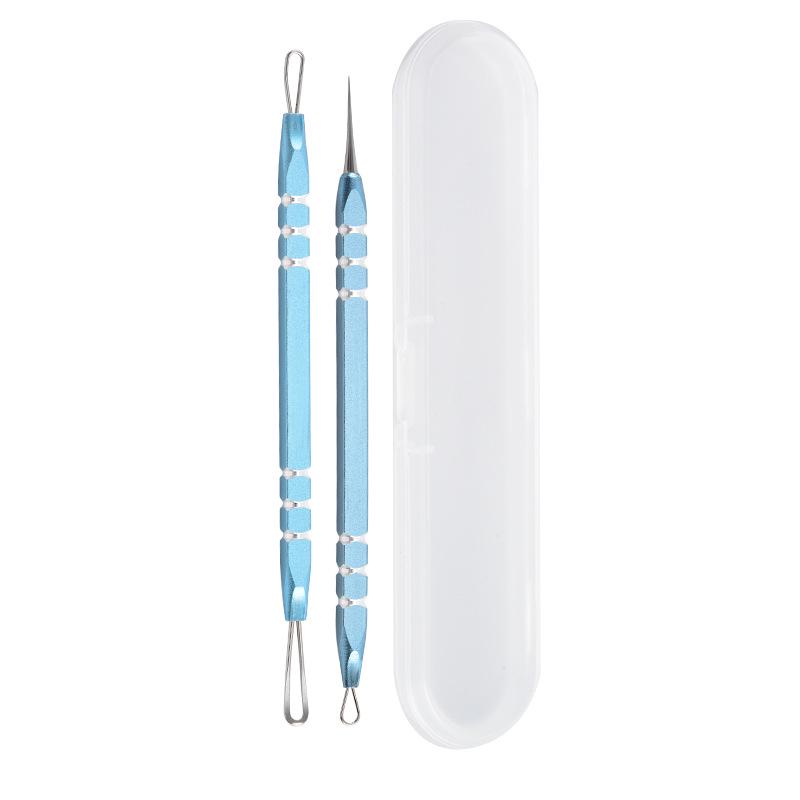 Double-Ended Multi-Color Aluminum Blackhead & Acne Extractor Needle