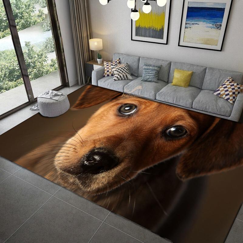 Lovely Pet Dog Carpet Kitchen MatEntrance Doormat Bedroom Floor Decoration Living Room Carpet Bathroom Anti-slip Rug Rug