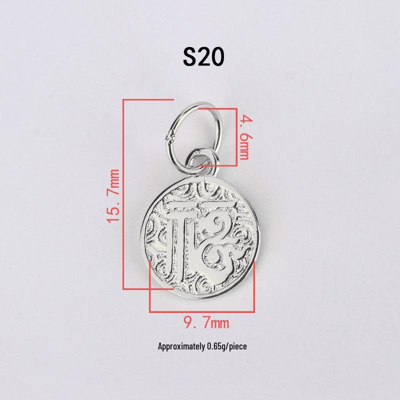 S925 Sterling Silver DIY Bracelet with Assorted Pendants