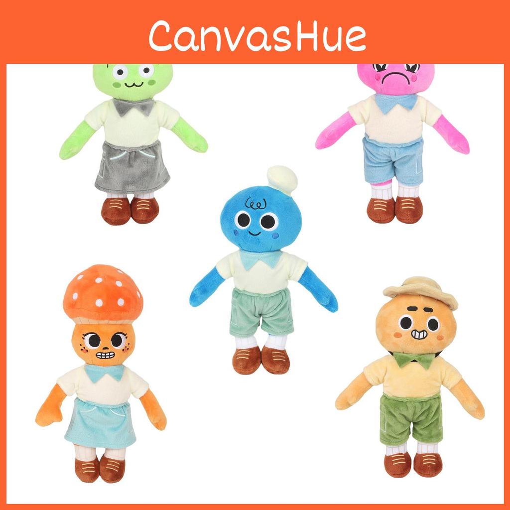 Plush Toys Peak Mushroom Chef Figurine Short Material Home Decor Children Play