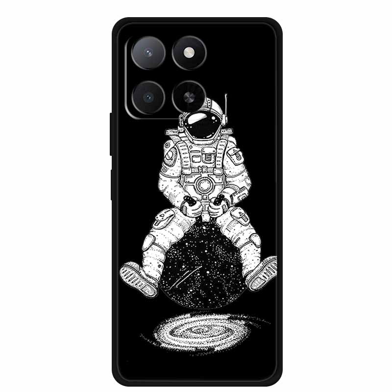For Motorola G86 G56 Phone Case G 86 G 56 Coque Black Silicone Soft Back Cover For Motorola G86 Power Edge 60 60S Case Cartoon