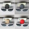 Multifunctional Car Glasses Clip Sun Visor Organizer Ticket Folder