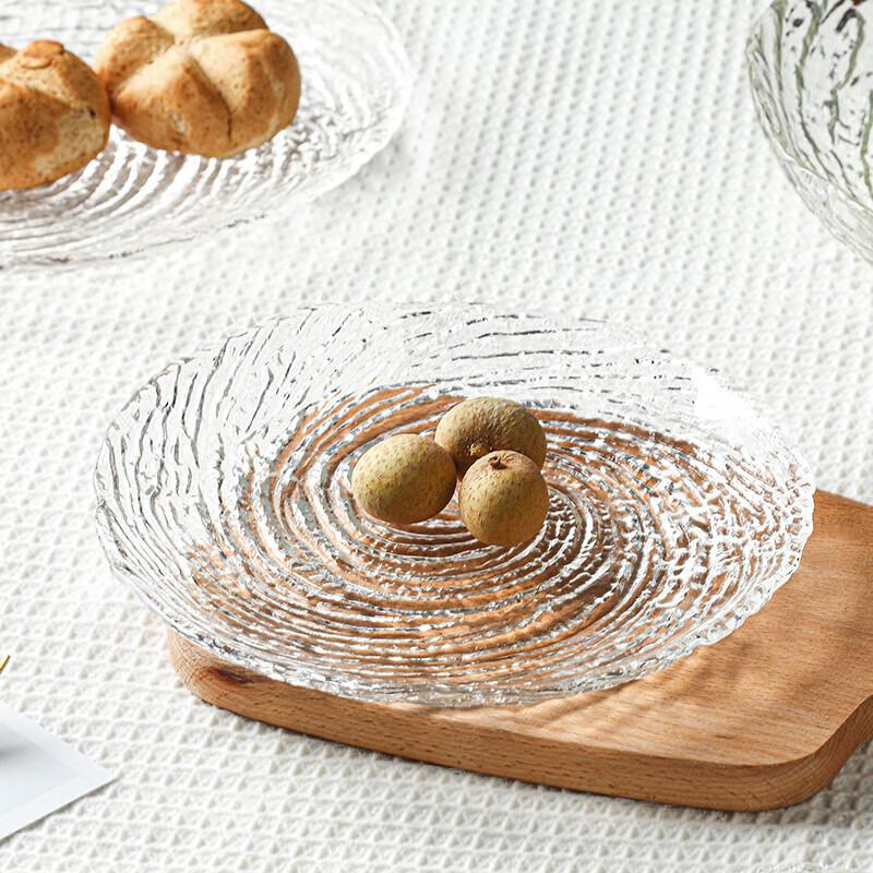 IJARL Luxury Glass Fruit & Dessert Plate