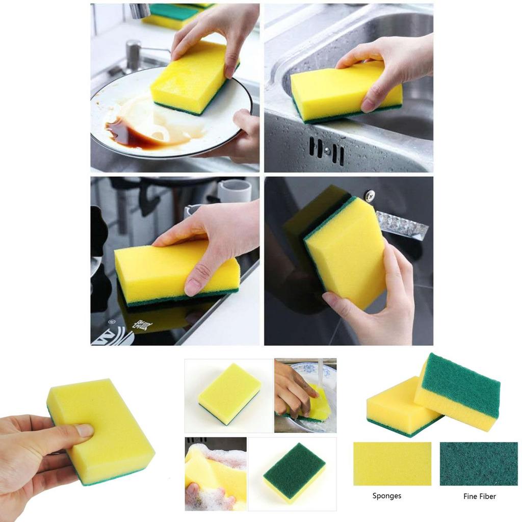 Kitchen Cleaning Sponge Washing Towels Wiping Rags Microfiber For Superior Stain Removal And Surface Protection