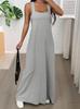 Elegant Polyester Sleeveless Dress Twopiece Set For Casual Spring Wear