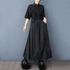 Denim Plus Size High Waist Vintage Patchwork Summer Casual Loose Long for Woman Skirts Womens Skirt