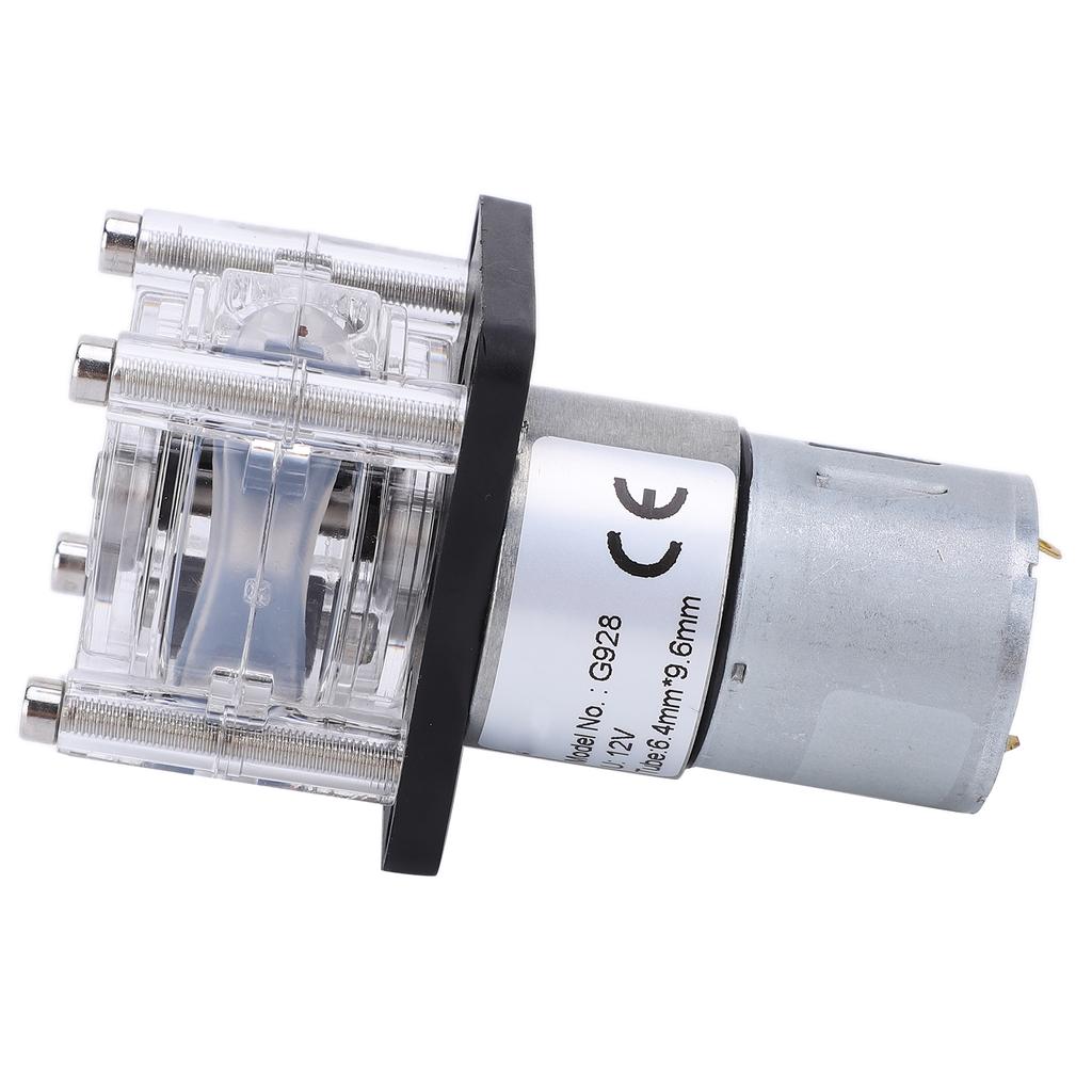 High Flow Corrosion Resistant Vacuum Peristaltic Self priming Pump with DC Motor 12V