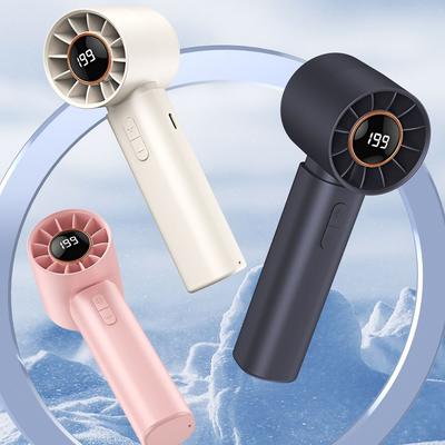 Summer New Usb Rechargeable Mini Portable Handheld Fan High-Speed Cooling For Office Camping Outdoor Use