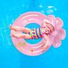 Swimming Ring Swim Circle with Daisy Decor Pool Foats Adult Kids Inflatable Pool Tube Giant Float Boys Girl Water Toy Swim Laps