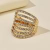 Women Rhinestone Scarf Buckle Clip Fashion Silk Scarves Clip Elegant No Slip Scarf
